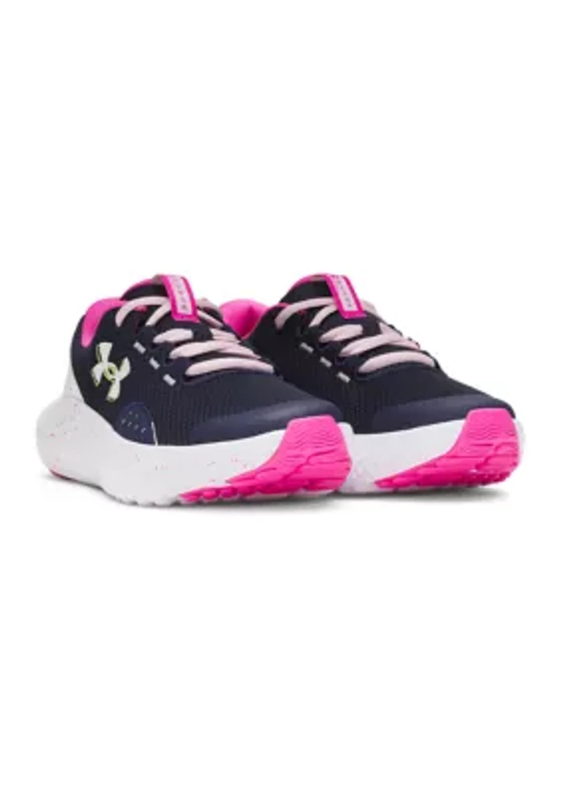 Big Kid Girls Grade School UA Surge 4 Running Shoes