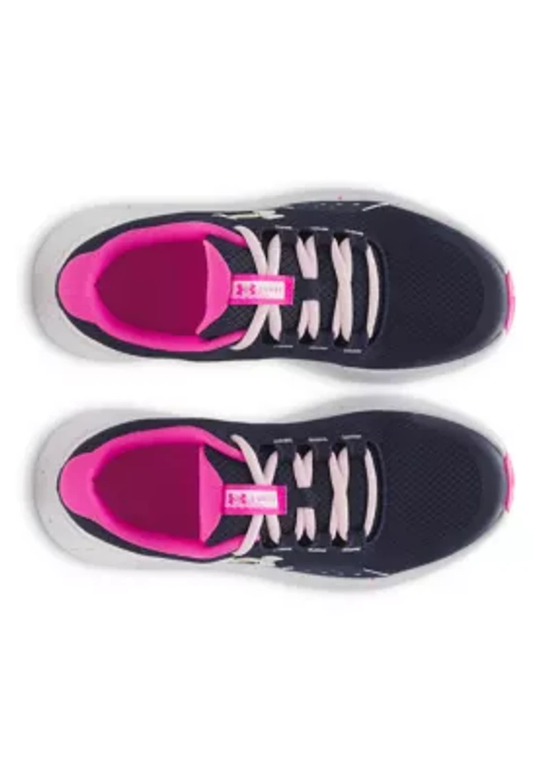 Big Kid Girls Grade School UA Surge 4 Running Shoes