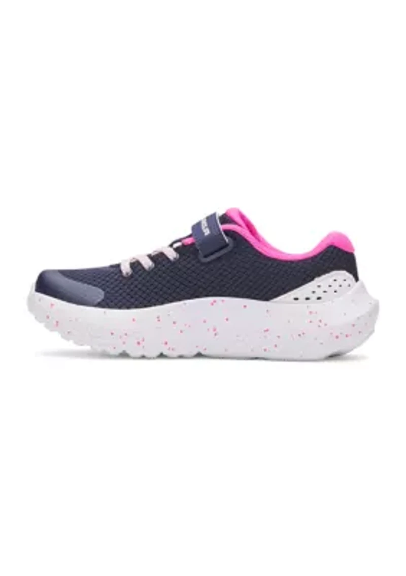 Big Kid Girls Pre-School UA Surge 4 AC Running Shoes