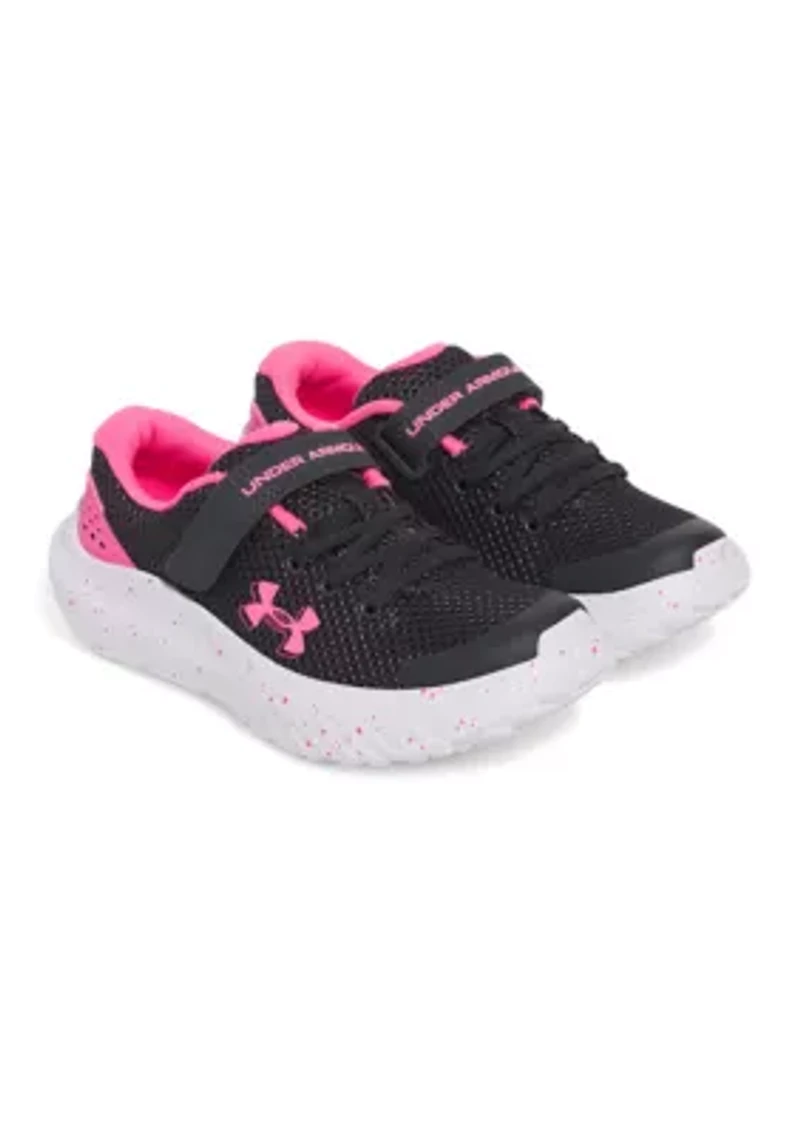 Big Kid Girls Pre-School UA Surge 4 AC Running Shoes