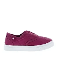 Toddler Girls Robin Quilted Slip On Sneakers
