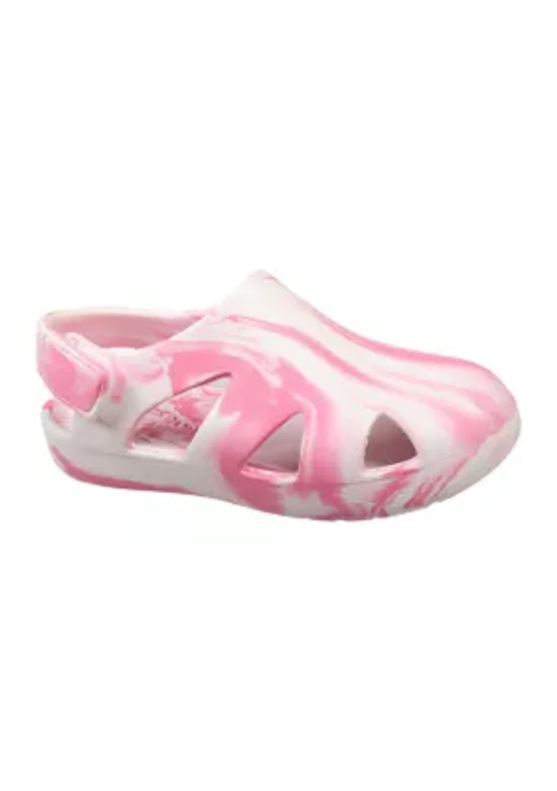 Little Kid Girls Molded River Clog Sandals