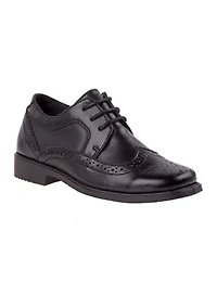 Josmo Boys Wingtip Oxford Lace Dress Shoes