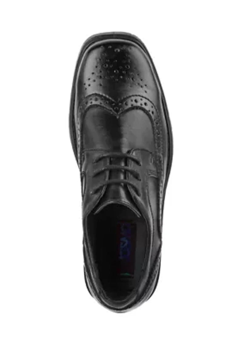 Josmo Boys Wingtip Oxford Lace Dress Shoes