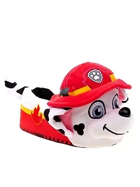 Nickelodeon Paw Patrol Marshall and Chase 3D Toddler Boys' Dual Sizes Slippers