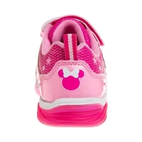 Disney Minnie Mouse Toddler Girls' Sneakers w/ 4 White Lights