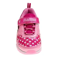 Disney Minnie Mouse Toddler Girls' Sneakers w/ 4 White Lights