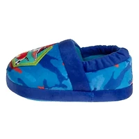 Nickelodeon Paw Patrol Marshall and Chase Toddler Boys' Dual Sizes Slippers