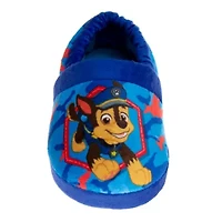 Nickelodeon Paw Patrol Marshall and Chase Toddler Boys' Dual Sizes Slippers