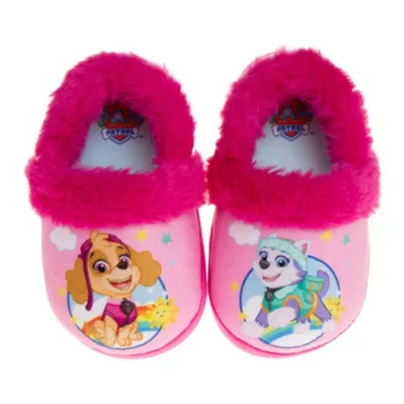 Nickelodeon Paw Patrol Toddler Girls' Dual Sizes Slippers