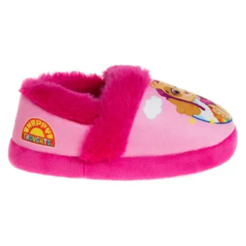 Nickelodeon Paw Patrol Toddler Girls' Dual Sizes Slippers