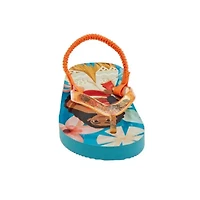 Disney Moana Girls Flip Flops with back strap