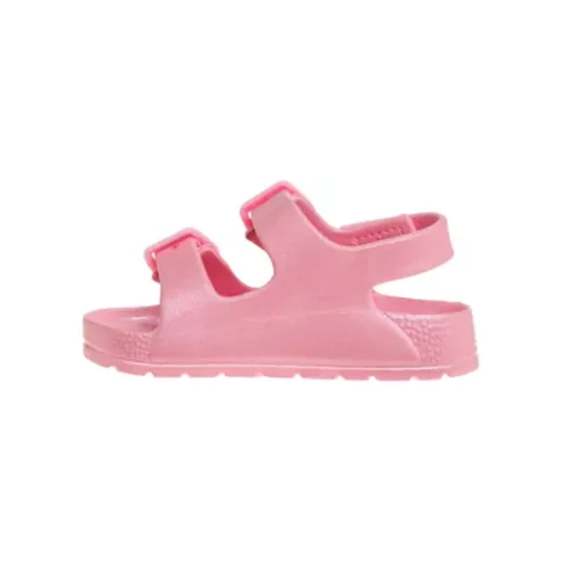 Josmo Girls Kids Waterproof Comfort Cushioned Sandals Adjustable Double Buckle EVA