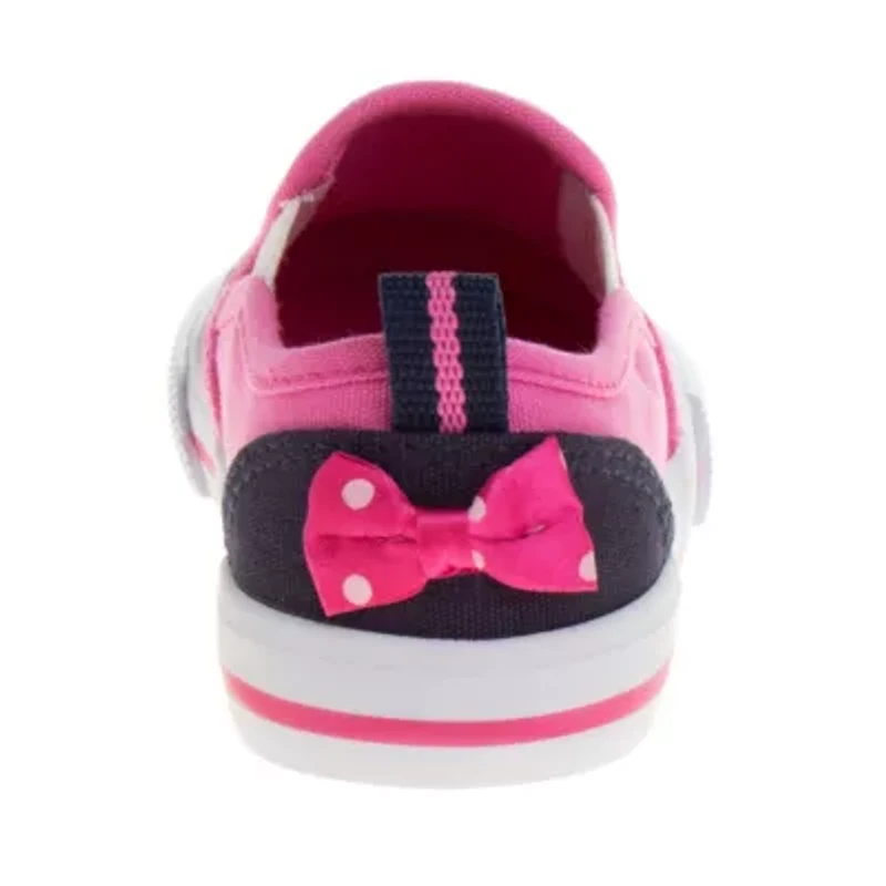 Minnie Mouse Toddler Girls' Slip On Canvas Sneakers