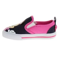 Minnie Mouse Toddler Girls' Slip On Canvas Sneakers