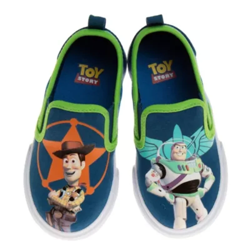 Toy Story Toddler Boys' Slip On Canvas Sneakers