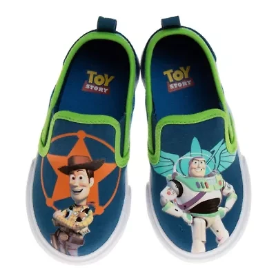 Toy Story Toddler Boys' Slip On Canvas Sneakers