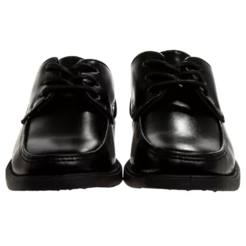 Boys dress shoes, lace-up style.