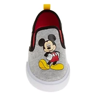 Mickey Mouse Toddler Boys' Slip On Canvas Sneakers
