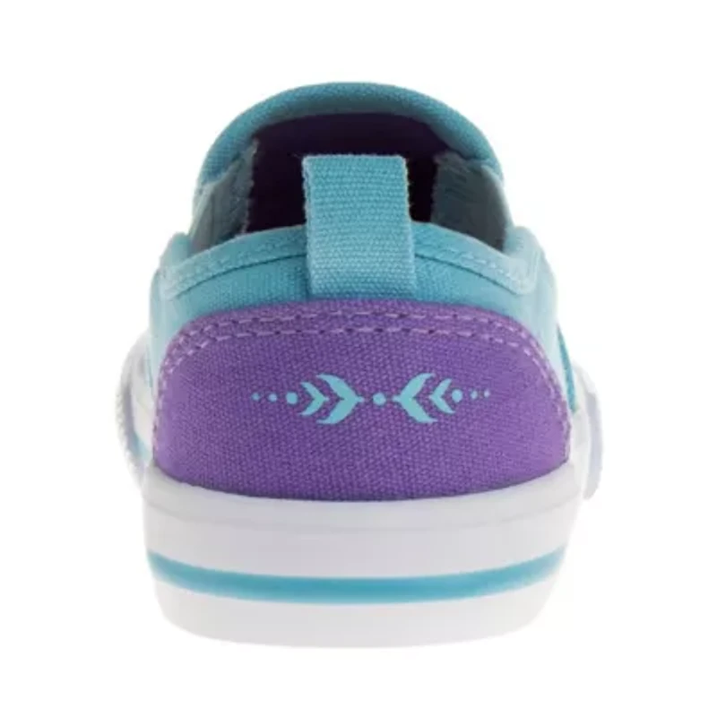 Frozen Toddler Girls' Slip On Canvas Sneakers