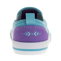 Frozen Toddler Girls' Slip On Canvas Sneakers