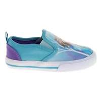 Frozen Toddler Girls' Slip On Canvas Sneakers