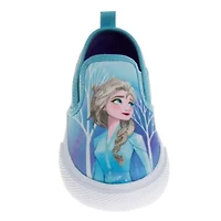 Frozen Toddler Girls' Slip On Canvas Sneakers