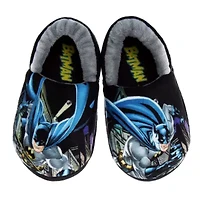 Warner Brothers Batman Boys Dual Sizes Slippers. (Toddler/Little Kids)