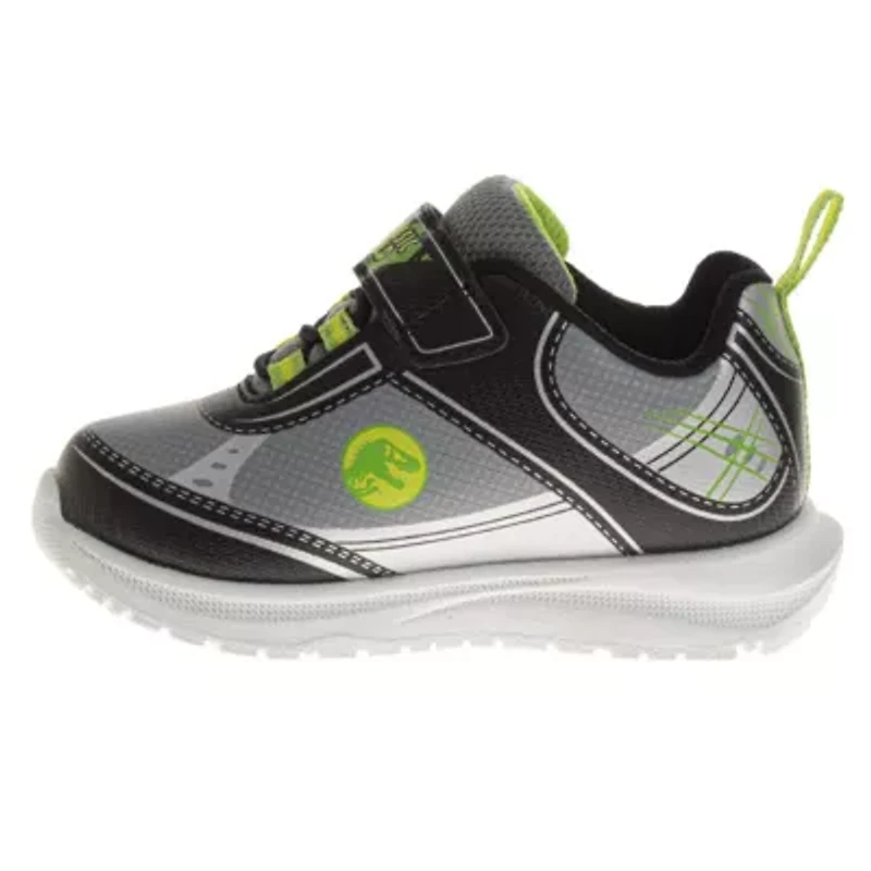 Jurassic World Boys' Light Up Fashion Sneakers. (Toddler/Little Kids)