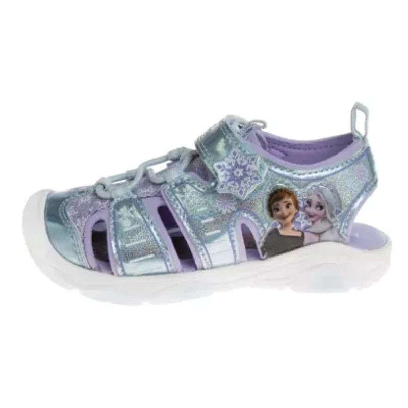 Disney Frozen Girls Closed Toe Sport Sandals. (Toddler/Little Kids)