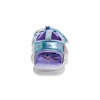 Disney Frozen Girls Closed Toe Sport Sandals. (Toddler/Little Kids)