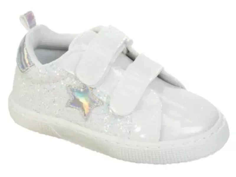 Laura Ashley Girls Hook and Loop Sneakers (Toddler/Little Girls)