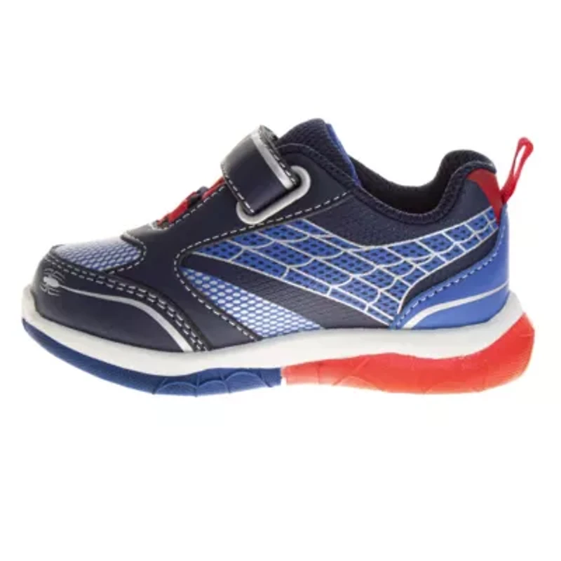Marvel Spider-Man Boys'  Light Up Sneakers. (Toddler/Little Kids)