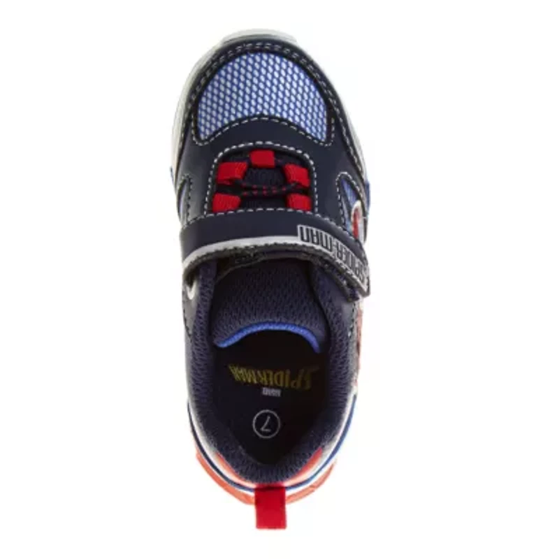 Marvel Spider-Man Boys'  Light Up Sneakers. (Toddler/Little Kids)