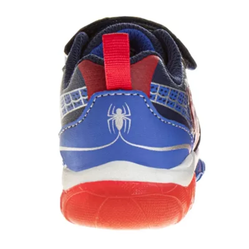 Marvel Spider-Man Boys'  Light Up Sneakers. (Toddler/Little Kids)