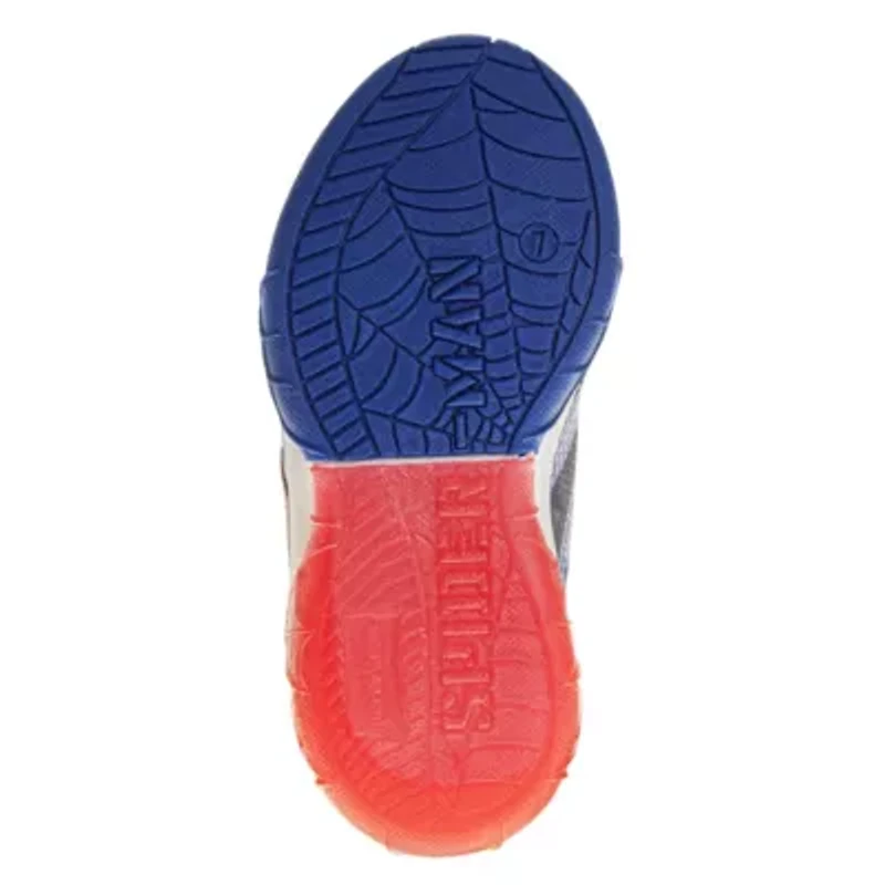 Marvel Spider-Man Boys'  Light Up Sneakers. (Toddler/Little Kids)