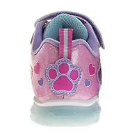 Nickelodeon Paw Patrol Girls' Light Up Sneakers.(Toddler/Little Kids)
