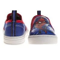 Marvel Spider-Man Boys' Canvas Sneakers. (Toddler/Little Kids)