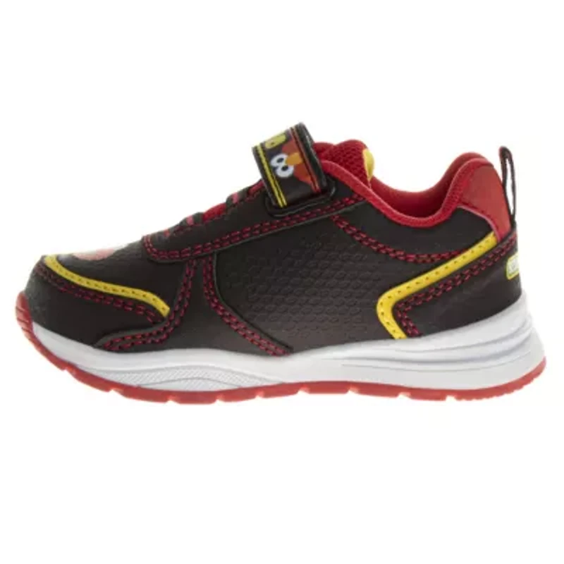 Sesame Street Kids Elmo Hook and Loop Fashion Sneaker. (Toddler/Little Kids)