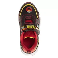 Sesame Street Kids Elmo Hook and Loop Fashion Sneaker. (Toddler/Little Kids)