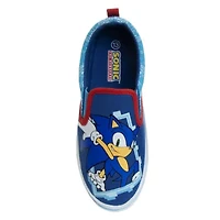 Sonic the Hedgehog Boys Slip On Canvas Sneakers. (Little Kids/Big Kids)