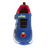Sesame Street Kids Cookie and Elmo Hook Loop Fashion Sneaker