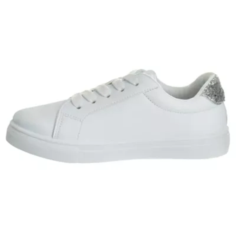 Kensie Girl Lace Up Girls Glittery Casual Sneakers. (Little Kids/Big Kids)