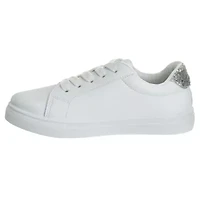 Kensie Girl Lace Up Girls Glittery Casual Sneakers. (Little Kids/Big Kids)
