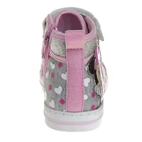 Disney Minnie Mouse Girls High Top Canvas. (Little Kids/Toddler)