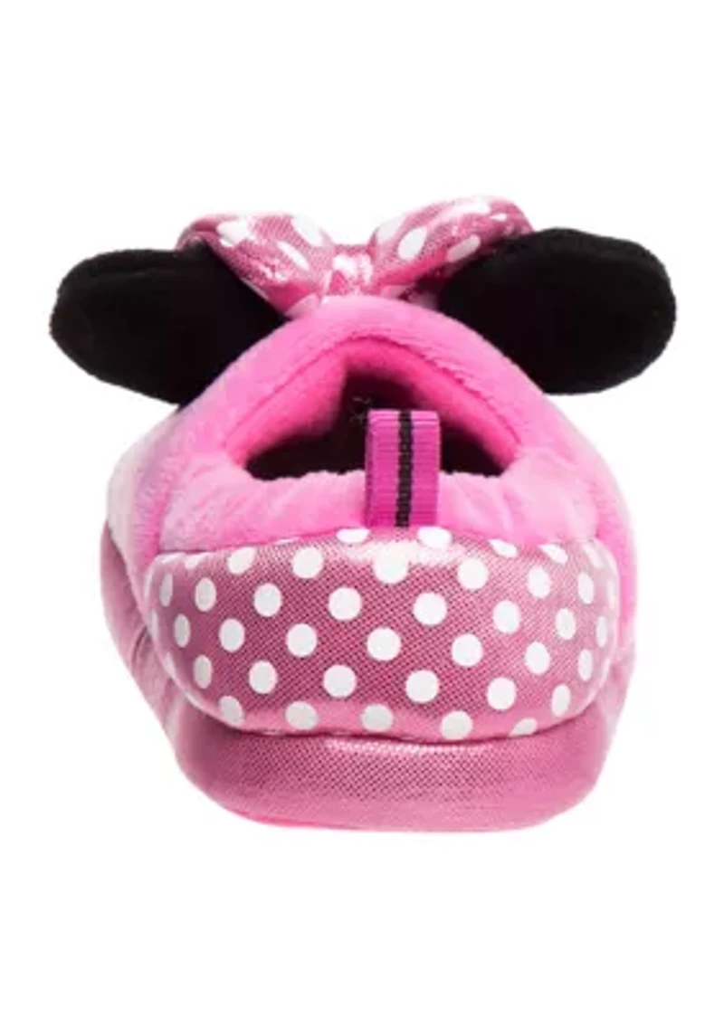 Minnie Mouse Toddler  Dual Sizes Slippers
