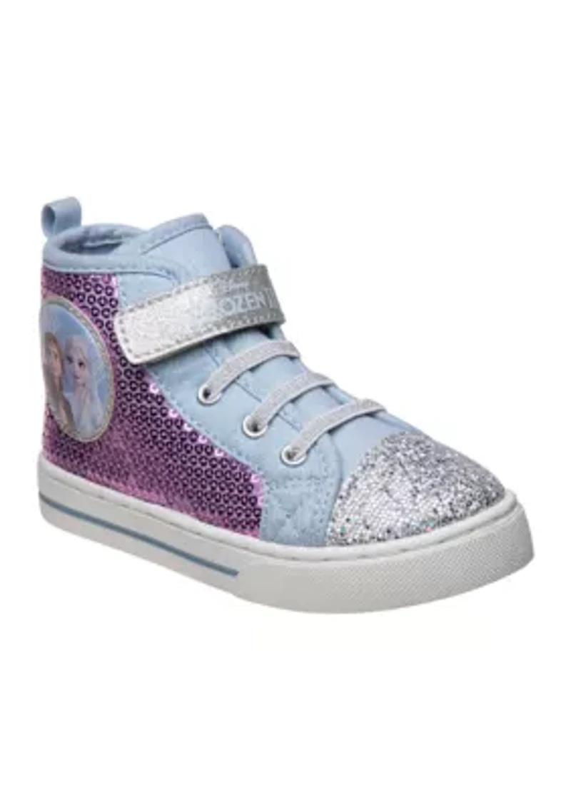 Toddler Girls Frozen High Top Sneakers