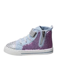 Toddler Girls Frozen High Top Sneakers