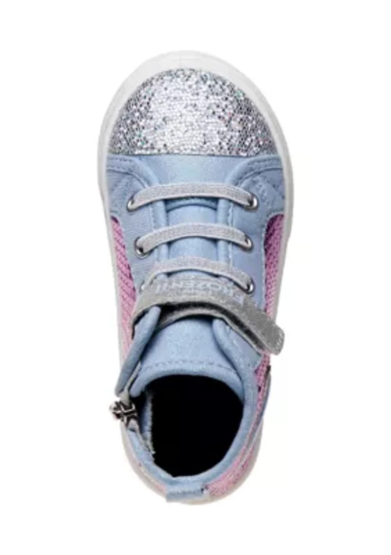 Toddler Girls Frozen High Top Sneakers