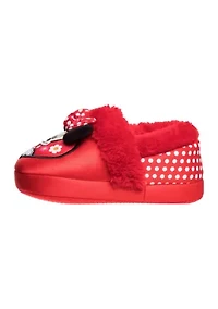 Minnie Mouse Toddler  Dual Sizes Girls Slippers